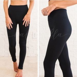 ‼️CLOSET CLEAN OUT- BLACK FLEECE LINED LEGGINGS